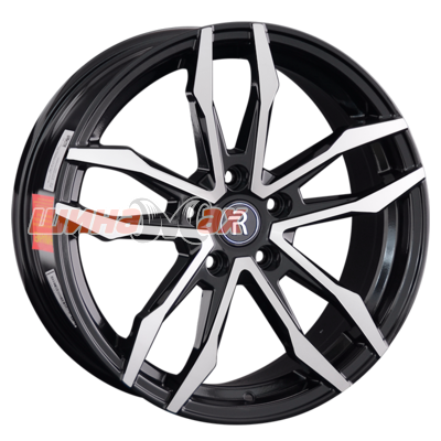 Диск Replay LX188 8x18/5x114,3 ET30 D60,1  BKF (конус, C570)