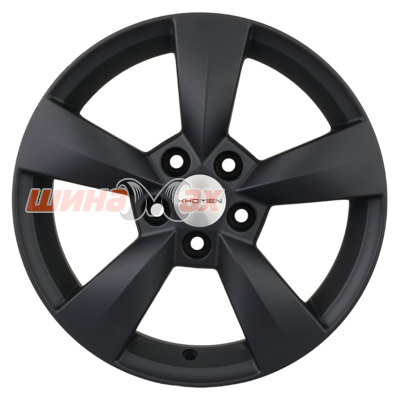 Диск Khomen Wheels KHW1504 (Fabia) 6x15/5x100 ET43 D57,1  Black matt