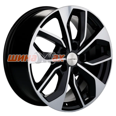 Диск Khomen Wheels KHW1703 (Jac/Москвич 3) 7x17/5x108 ET40 D54,1  Black-FP