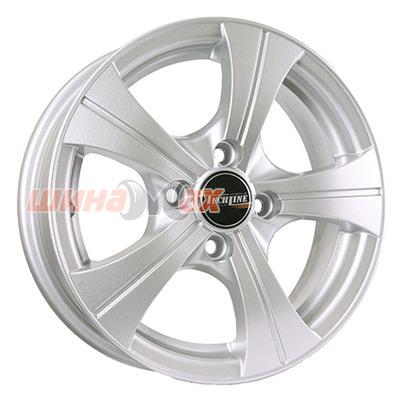 Диск Tech Line 410 5,5x14/4x100 ET43 D60,1  Silver