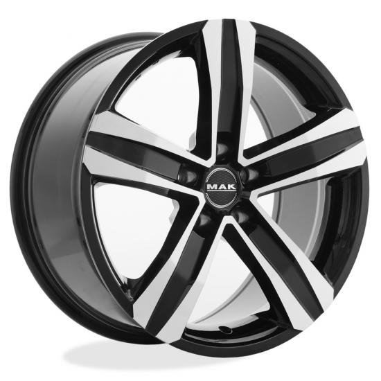 Легкосплавные диски MAK Stone 5 W 7.5x17 5*130 ET45 Dia71.6 Black Mirror