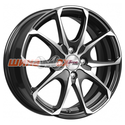 Диск iFree Такеши 6x16/4x114,3 ET40 D67,1  Блэк Джек