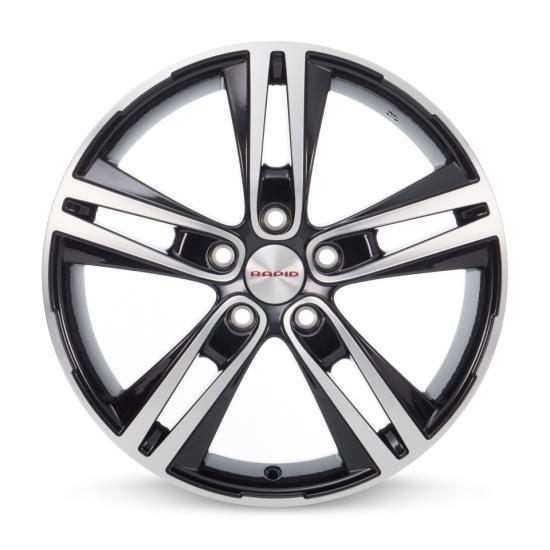 Легкосплавные диски КиК Прайм (КС721) 6.5x17 5*139.7 ET40 Dia98 Алмаз-черный Легкосплавные диски КиК Прайм (КС721) 6.5x17 5*139.7 ET40 Dia98 Алмаз-черный