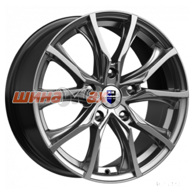 Диск K&K Твист-оригинал (КС697М) 7,5x17/5x114,3 ET46 D67,1  Дарк платинум