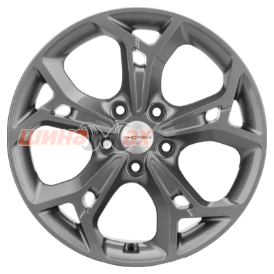 Диск Khomen Wheels KHW1702 (Sportage) 7x17/5x114,3 ET48,5 D67,1  Gray