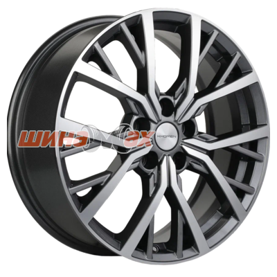 Диск Khomen Wheels KHW1806 (Jolion) 7x18/5x114,3 ET37 D66,5  Gray-FP