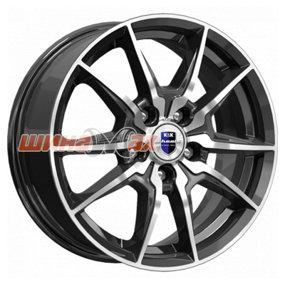Диск K&K Адамар (КС886) 6,5x16/5x114,3 ET38 D67,1  Алмаз черный