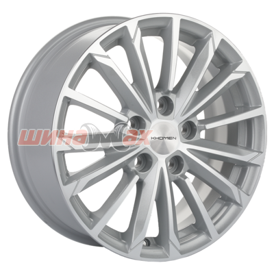 Диск Khomen Wheels KHW1611 (Duster/Terrano) 6,5x16/5x114,3 ET50 D66,1  F-Silver