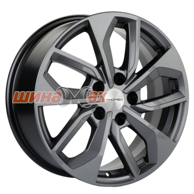 Диск Khomen Wheels KHW1703 (RAV4) 7x17/5x114,3 ET39 D60,1  Gray