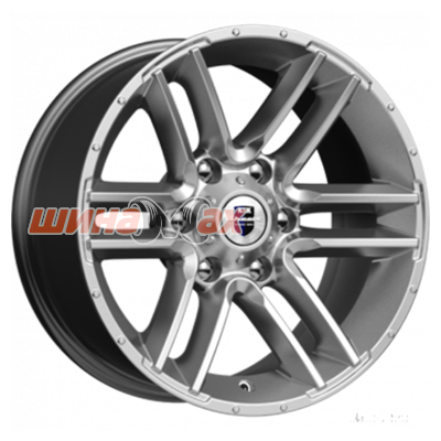 Диск K&K Алгама (КС762) 8x17/6x139,7 ET0 D106,1  Дарк платинум