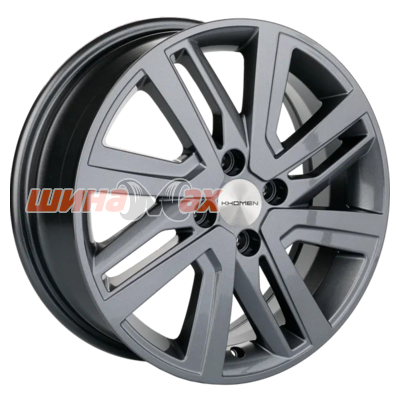 Диск Khomen Wheels KHW1609 (Xray) 6x16/4x100 ET41 D60,1  Gray