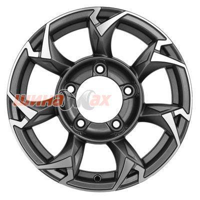 Диск Khomen Wheels KHW1505 (Jimny) 5,5x15/5x139,7 ET5 D108,1  Gray-FP