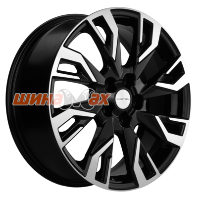 Диск Khomen Wheels KHW1809 (Kodiaq/Tiguan) 7x18/5x112 ET43 D57,1  Black-FP