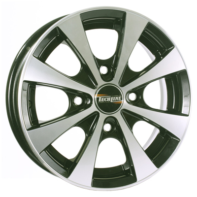 Диски Tech-Line 311 4.5x13 4x114,3 ET43 ЦО69.1 цвет BD