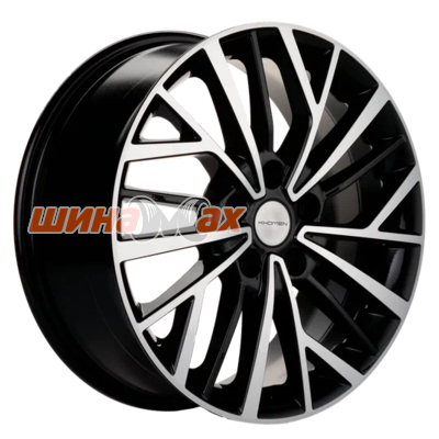 Диск Khomen Wheels KHW1717 (Qashqai) 7x17/5x114,3 ET40 D66,1  Black-FP