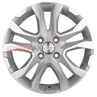 Диск Khomen Wheels KHW1503 (Rio) 6x15/4x100 ET46 D54,1  F-Silver-FP