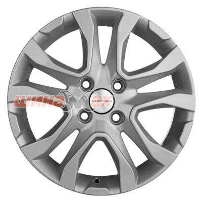 Диск Khomen Wheels KHW1503 (X-Ray) 6x15/4x100 ET40 D60,1  F-Silver