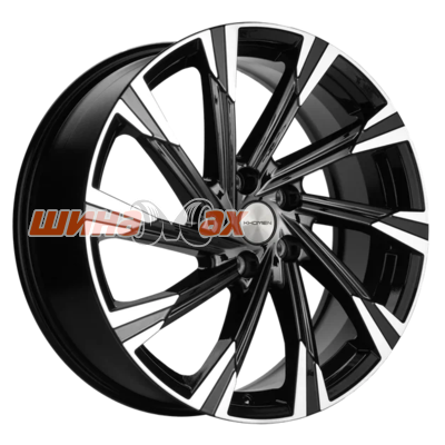 Диск Khomen Wheels KHW1901 (Chery Tiggo 8) 7,5x19/5x108 ET47 D60,1  Black-FP