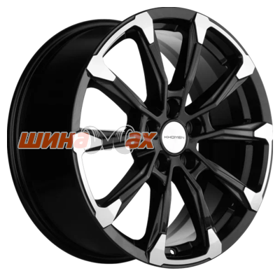 Диск Khomen Wheels KHW1808 (Kodiaq) 7,5x18/5x112 ET43 D57,1  Black-FP