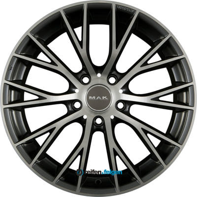 Диски MAK Speciale-D 9,5x19 5x120 ET46 ЦО72,6 Цвет GMMF