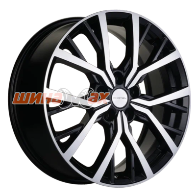 Диск Khomen Wheels KHW1806 (Outlander) 7x18/5x114,3 ET38 D67,1  Black-FP