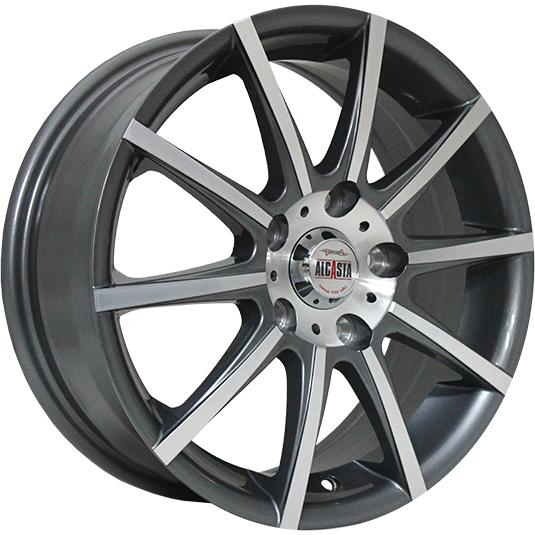 Диски Alcasta M12 6x15 5x100 ET38 ЦО57,1 Цвет GMF