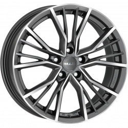 Диски MAK Union 10x22 5x112 ET26 ЦО66,5 Gunmetal Mirror Face