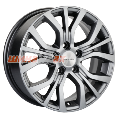 Диск Khomen Wheels KHW1608 (ix35) 6,5x16/5x114,3 ET45 D67,1  G-Silver