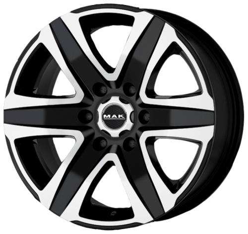 Диски MAK Stone 6 8x18 6x139,7 ET35 ЦО106 цвет Gloss Black