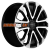 Диск Khomen Wheels KHW1805 (LC Prado) 7,5x18/6x139,7 ET25 D106,1  Black-FP