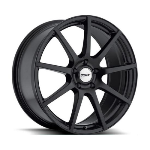 Легкосплавные диски TSW Interlagos 8x17 5*120 ET35 Dia76 Matt Black