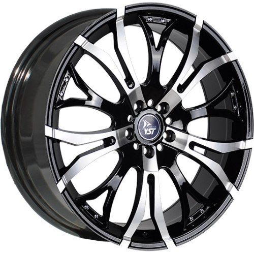 Диски YST X-21 9.5x20 5x112 ET52 ЦО66.6 цвет BKF