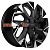 Диск Khomen Wheels KHW1402 (Civic/Fit) 5,5x14/4x100 ET45 D56,1  Black-FP