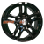 Диск Khomen Wheels KHW1602 (Niva 4x4 Bronto) 6,5x16/5x139,7 ET35 D98,5  Black