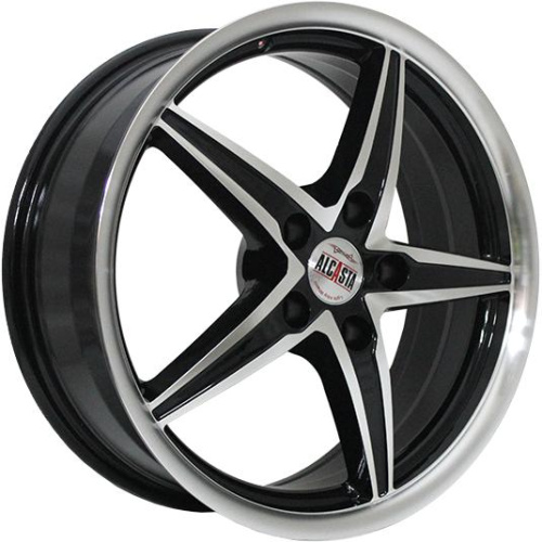 Диски Alcasta M13 6,5x17 5x114,3 ET48 ЦО67,1 Цвет BKF