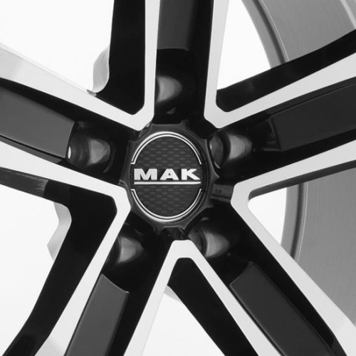Легкосплавные диски MAK Stone 5 W 7.5x17 5*130 ET45 Dia71.6 Black Mirror