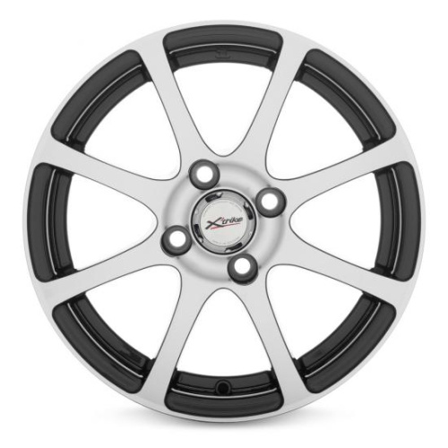 Легкосплавные диски X'trike X-114 5.5x14 4*100 ET35 Dia67.1 BK/FP