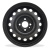Стальные диски Kronprinz 6775 5.5x15 4*100 ET45 Dia60.1 Black