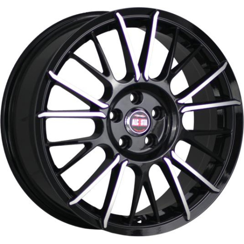 Диски Alcasta M33 7x17 5x114,3 ET45 ЦО60.1 цвет BKF