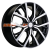 Диск Khomen Wheels KHW1806 (Koleos) 7x18/5x114,3 ET35 D66,1  Black-FP