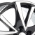 Легкосплавные диски КиК Игуана-оригинал (КС590) 7x17 5*100 ET48 Dia56.1 Алмаз-черный