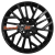 Диск литой Khomen Wheels KHW1717 (Seltos/Soul/Sonata) 7x17/5x114.3 ET50 D67.1 Black