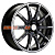 Диск Khomen Wheels KHW1707 (Lada Granta) 6,5x17/4x98 ET38 D58,6  Black-FP