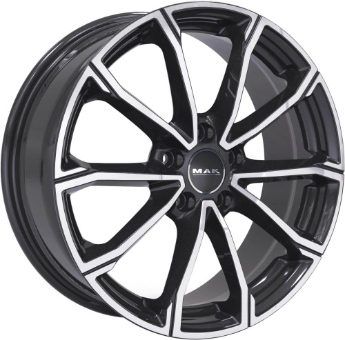 Диски MAK Da Vinci 7.5x18 5x112 ET46 ЦО57.1 цвет BLACK MIRROR