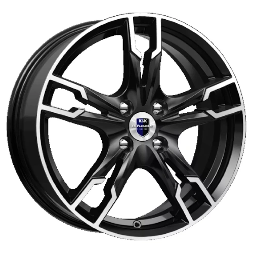 Диски КиК  Солар (КС875)  7,0\R17 5*114,3 ET45  d67,1  Алмаз черный  [75055SK]