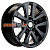 Диск Khomen Wheels KHW2003 (LX570/LC100/LC200) 8,5x20/5x150 ET58 D110,1  Black