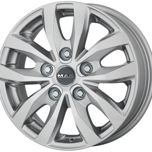 Диски MAK Load 5 7x17 5x108 ET46 ЦО65.1 цвет Silver