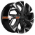 Диск Khomen Wheels KHW1402 5,5x14/4x100 ET43 D67,1  Black-FP