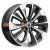 Диск K&K Авиор (КС936) 7x17/5x108 ET40 D65,1  Алмаз черный
