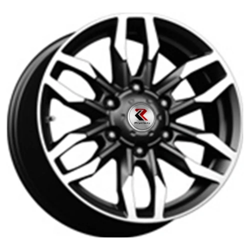 Легкосплавные диски RepliKey Chevrolet TrailBlazer (B228) 7.5x17 6*139.7 ET33 Dia100.1 BK/FP